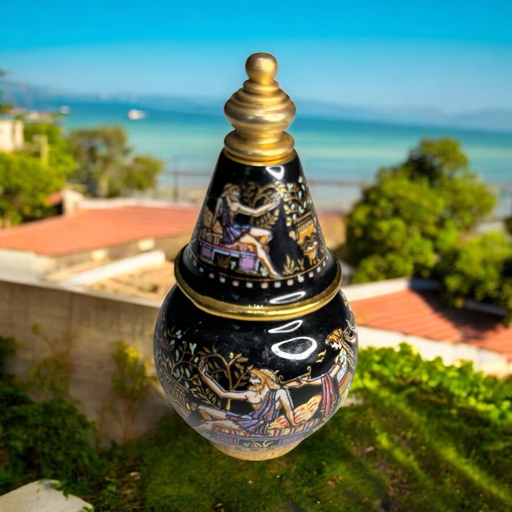 Venus Solid Perfume Ceramic Bottle “Empty” Decora… - image 1